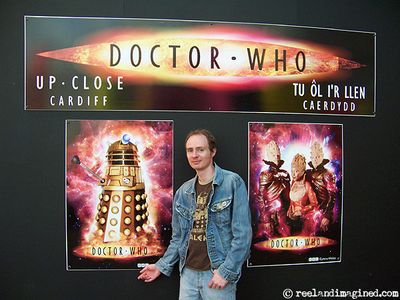 Outside the Doctor Who Up Close exhibition, Cardiff Outside the Doctor Who Up Close exhibition, Cardiff
