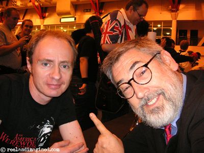 Meeting John Landis at the London Film & Comic Con 2008 Meeting John Landis at the London Film & Comic Con 2008
