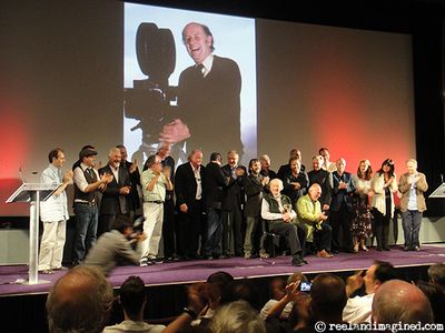The full cast of Ray Harryhausen: A Birthday Celebration at the BFI, London The full cast of Ray Harryhausen: A Birthday Celebration at the BFI, London