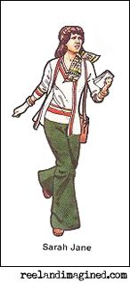 Sarah Jane Smith Weetabix card Sarah Jane Smith Weetabix card