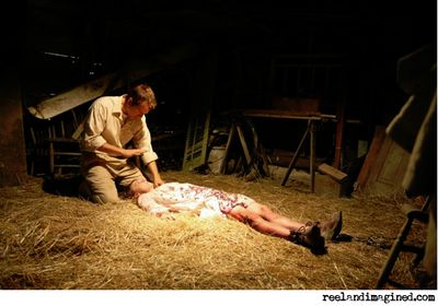 Patrick Fabian and Ashley Bell in The Last Exorcism Patrick Fabian and Ashley Bell in The Last Exorcism